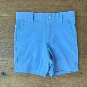Janie and Jack Blue Everywhere Short Snap Button Closure Size 4 Kids Quick Dry